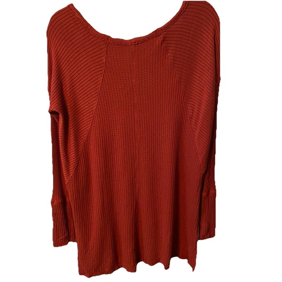 Free People Women's Pink‎ Long Sleeve Blouse Size M - Picture 7 of 12